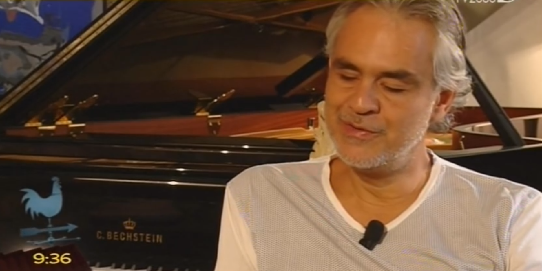 El tenor Andrea Bocelli habla su fe, como fruto de la razón
