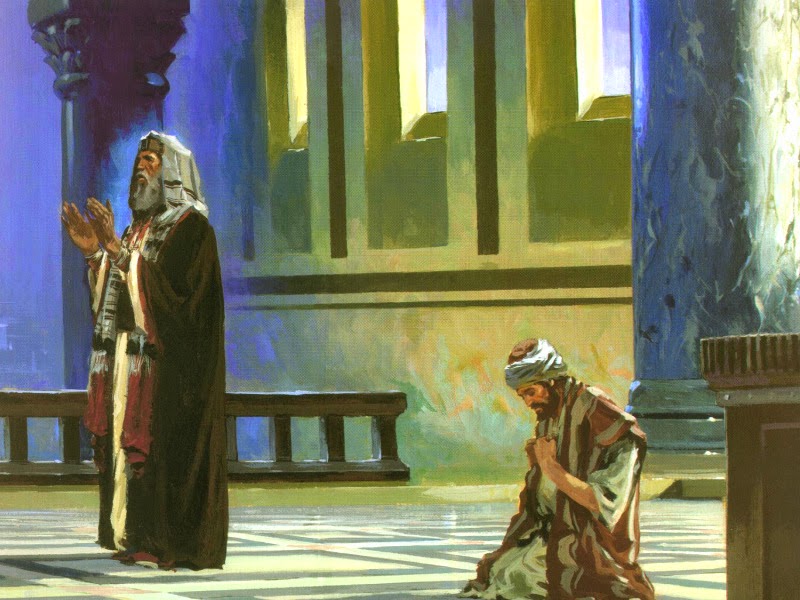 LITURGIA Octubre 27 Subir al templo para bajar a casa justificado