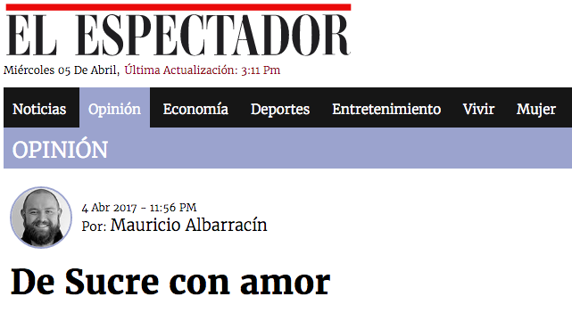 De Sucre con amor