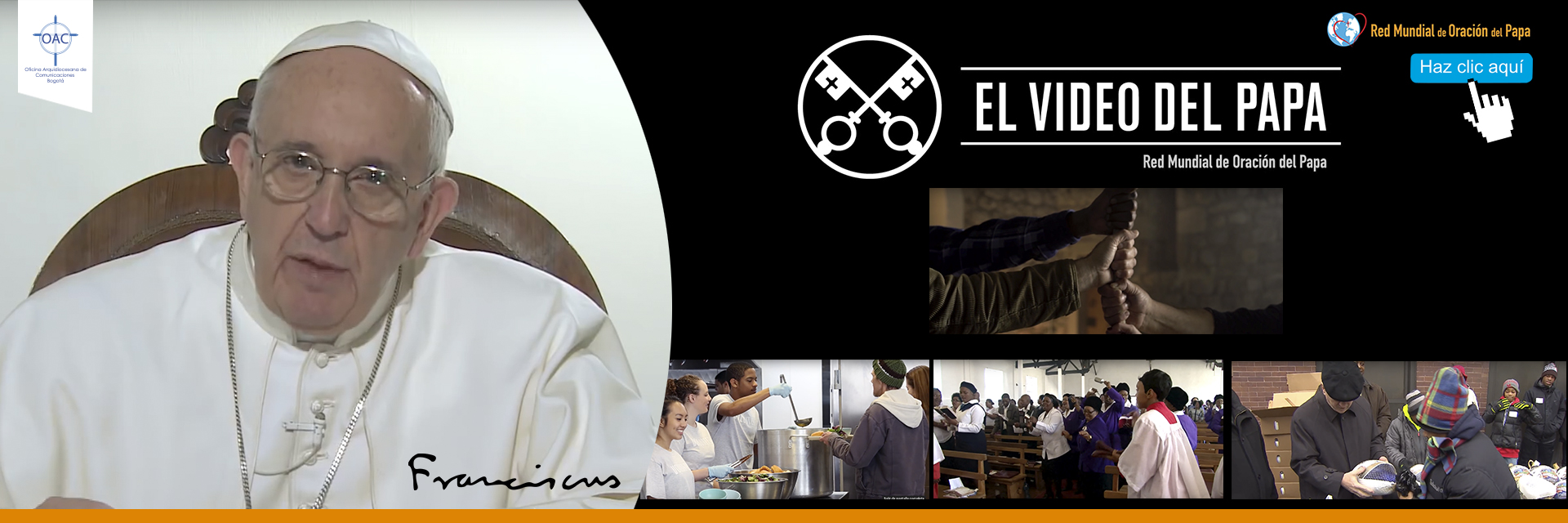 El Video del Papa – Los cristianos al servicio de la humanidad