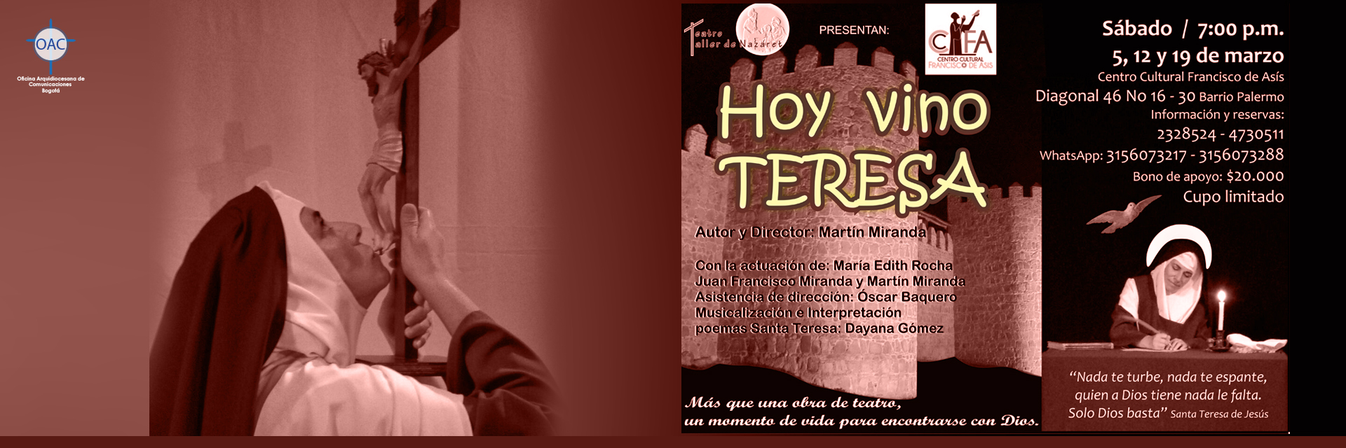 Hoy vino Teresa