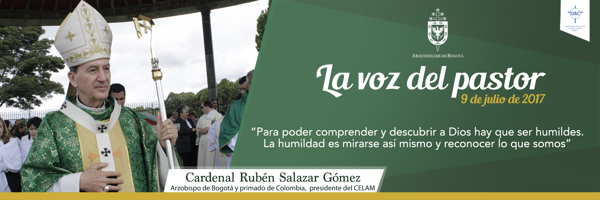 La voz del pastor 9 de julio de 2017