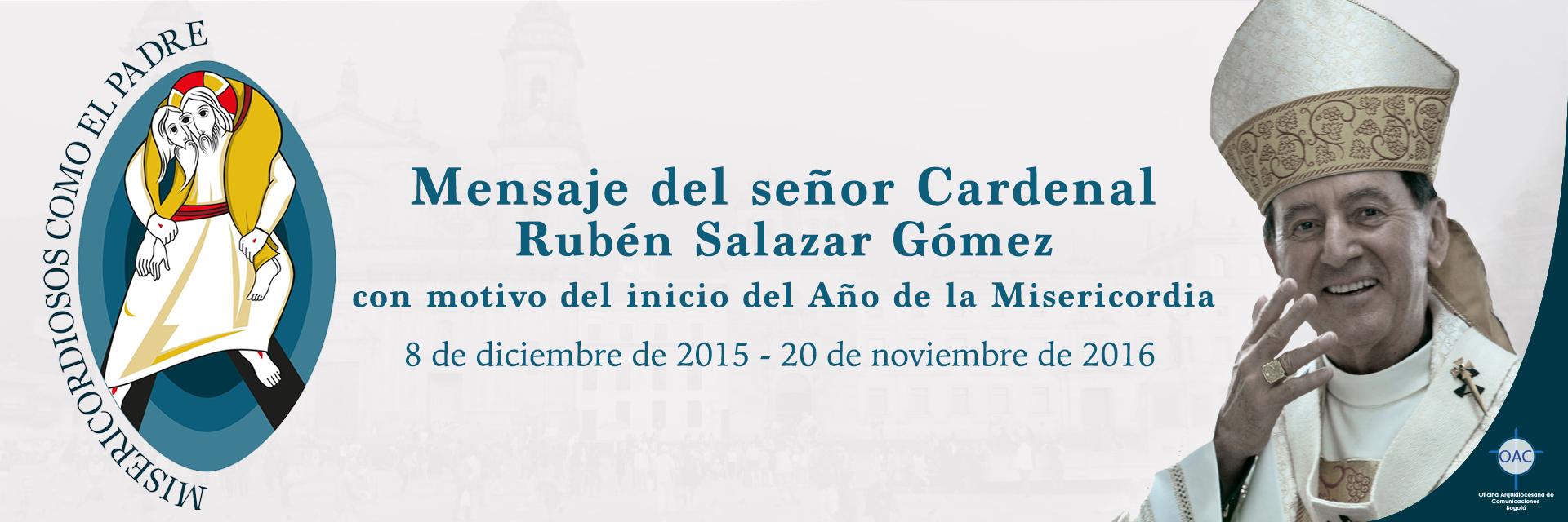 Mensaje con motivo del Año de la Misericordia
