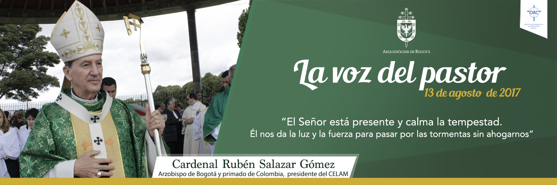 La voz del pastor 13 de agosto de 2017