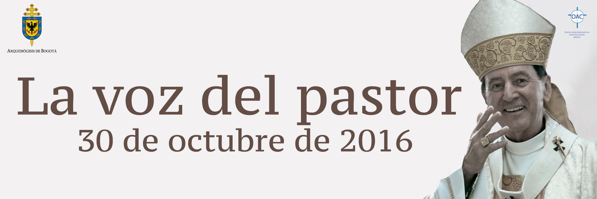 La voz del pastor 30 de octubre de 2016