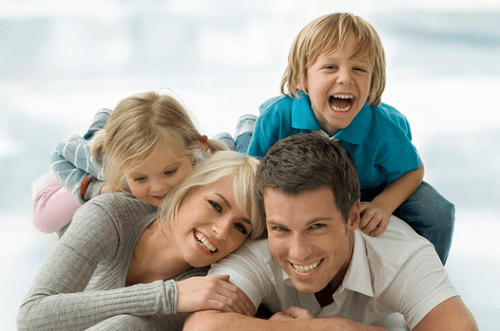 La belleza de la familia