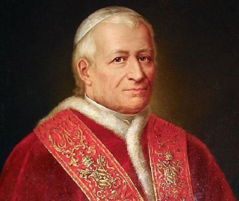 Papa rezando