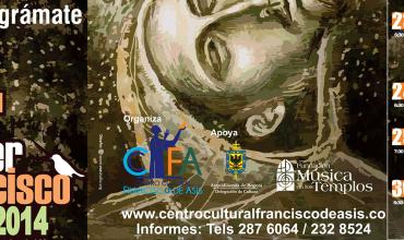 Frater Francisco Fest, luz paz y Alegría con el juglar de Dios